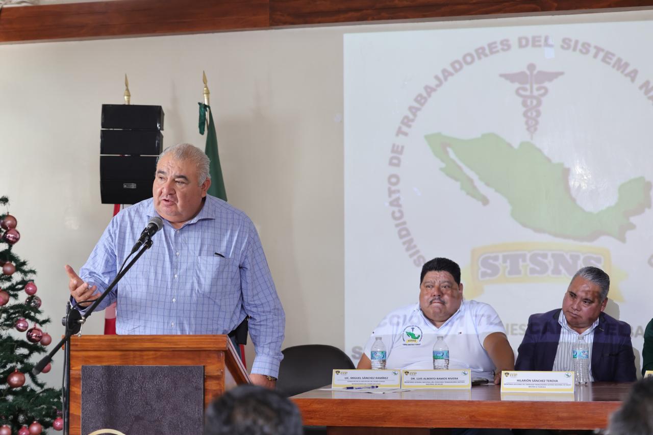 Toman protesta nuevos representantes del Stsnsn